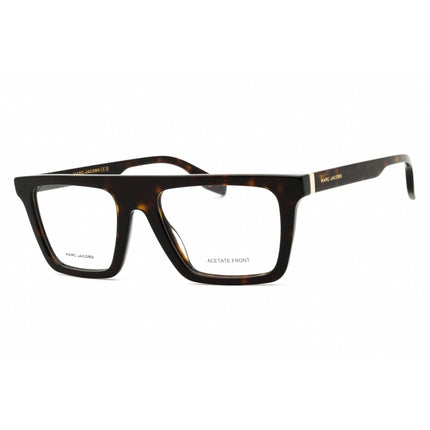Marc Jacobs Men's Eyeglasses - Havana Acetate Rectangular Frame | MARC 759 0086 00 ,