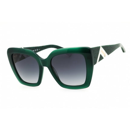 Missoni Women's Sunglasses - Green Cat Eye Full Rim Frame | MIS 0197/S 01ED 9O ,