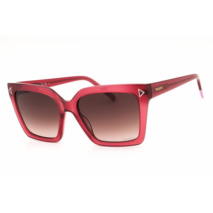 Missoni Women's Sunglasses - Plum Plastic Rectangular Frame | MIS 0236/S 0G3I HA ,