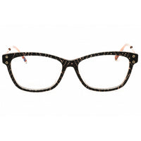Missoni Women's Eyeglasses - Black/Nude Rectangular Full Rim Frame | MIS 0006 0KDX 00 ,