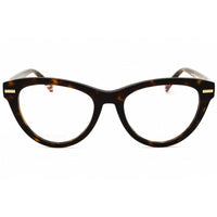 Missoni Women's Eyeglasses - Havana Plastic Cat Eye Shape Frame | MIS 0073 0086 00 ,