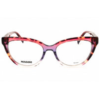 Missoni Women's Eyeglasses - Pink/Havana/Violet Cat Eye Shape Frame | MIS 0091 00AE 00 ,