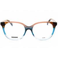 Missoni Women's Eyeglasses - Shaded Brown/Blue Round Full Rim Frame | MIS 0100 0IPA 00 ,