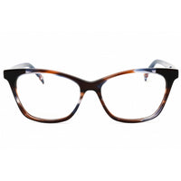 Missoni Women's Eyeglasses - Horn Brown/Blue Cat Eye Shape Frame | MIS 0101 0IWF 00 ,