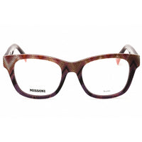 Missoni Women's Eyeglasses - Pattern Pink/Violet Full Rim Frame | MIS 0104 0S68 00 ,