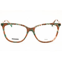 Missoni Women's Eyeglasses - Pink Pattern/Pink Full Rim Frame | MIS 0125/G 0Q1Z 00 ,
