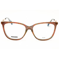 Missoni Women's Eyeglasses - Pink Pattern/Multicolor Full Rim | MIS 0125/G 0QQ7 00 ,