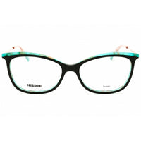 Missoni Women's Eyeglasses - Green Pattern Acetate Full Rim Frame | MIS 0141 06HO 00 ,