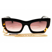 Missoni Women's Sunglasses - Black/Havana Plastic Cat Eye Shape Frame | MIS 0151/S WR7 ,