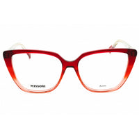 Missoni Women's Eyeglasses - Red Plastic Cat Eye Full Rim Frame | MIS 0159 0C9A 00 ,