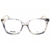 Missoni Women's Eyeglasses - Blue/Grey Horn Rectangular Frame | MIS 0160/G 03XJ 00 ,