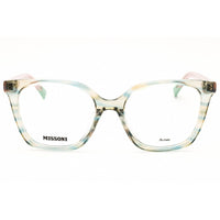 Missoni Women's Eyeglasses - Green Horn Plastic Full Rim Frame | MIS 0160/G 06AK 00 ,