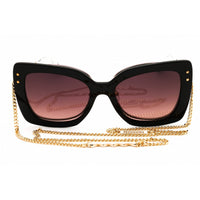 Missoni Women's Sunglasses - Rose Gold Metal Cat Eye Shape Frame | MIS 0178/CS 000 ,