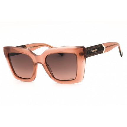 Missoni Women's Sunglasses - Nude Plastic Rectangular Shape Frame | MIS 0214/S FWM ,
