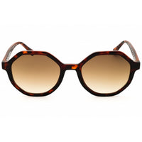 Moschino Love Women's Sunglasses - Havana Acetate Round Full Rim Frame | MOL076/S 05L ,