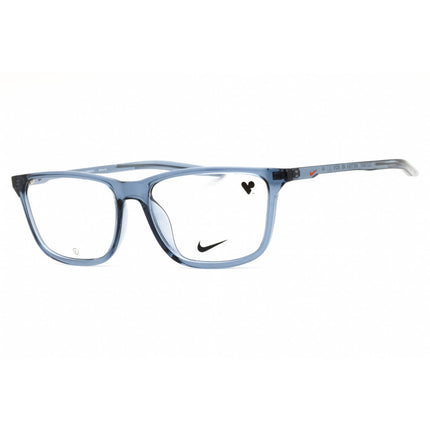 Nike Men's Eyeglasses - Diffused Blue Injected Propionate Full Rim Frame | 7018N 460 ,