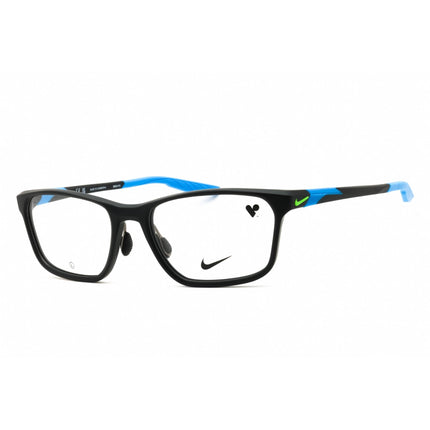 Nike Men's Eyeglasses - Matte Anthracite Rectangular Full Rim Frame | 7405N 033 ,