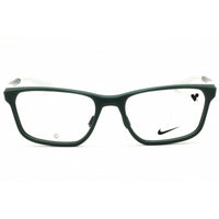 Nike Men's Eyeglasses - Matte Vintage Green Rectangular Full Rim Frame | 7405N 301 ,