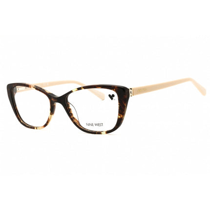 Nine West Women's Eyeglasses - Amber Tortoise Acetate Cat Eye Frame | NW5206 N 228 ,