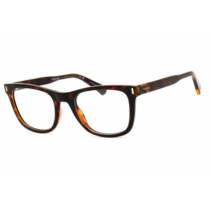 Polaroid Core Women's Eyeglasses - Havana Plastic Full Rim Frame | PLD D511 0086 00 ,