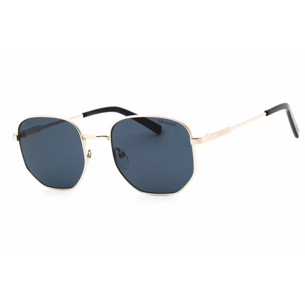 Polaroid Core Unisex Sunglasses - Light Gold Full Rim Frame | PLD 2081/S/X 03YG C3 ,