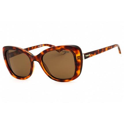 Polaroid Core Women's Sunglasses - Havana Plastic Full Rim Frame | PLD 4132/S/X 086 ,