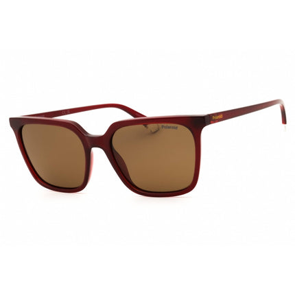 Polaroid Core Women's Sunglasses - Burgundy Rectangular Frame | PLD 4163/S 0LHF SP ,