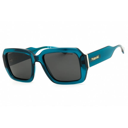 Polaroid Core Women's Sunglasses - Teal Oversized Full Rim Frame | PLD 6223/S/X ZI9 ,