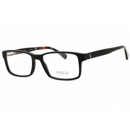 Polo Unisex Eyeglasses - Black Acetate Rectangular Full Rim Frame | PH2123 5489 ,