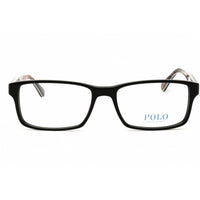 Polo Unisex Eyeglasses - Black Acetate Rectangular Full Rim Frame | PH2123 5489 ,