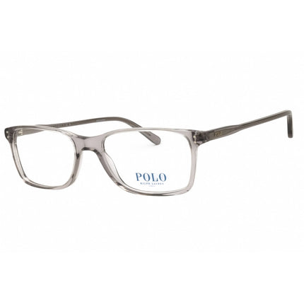 Polo Men's Eyeglasses - Grey Acetate Rectangular Shape Full Rim Frame | PH2155 5413 ,