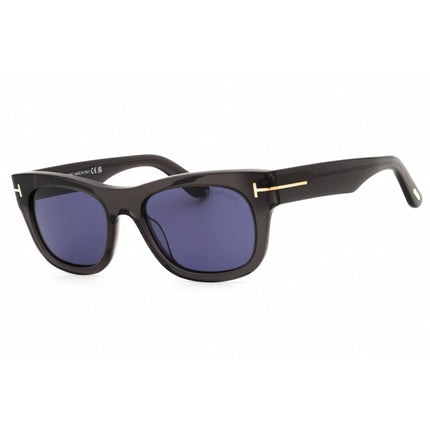 Tom Ford Men's Sunglasses - Grey Acetate Rectangular Full Rim Frame | FT1334 20V ,