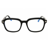Tom Ford Men's Eyeglasses - Shiny Black Acetate Oval Full Rim Frame | FT6060-B 001 ,