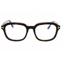 Tom Ford Men's Eyeglasses - Dark Havana Acetate Oval Full Rim Frame | FT6060-B 052 ,
