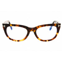 Tom Ford Women's Eyeglasses - Coloured Havana Acetate Cat Eye Frame | FT6066-B 055 ,
