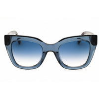 Tommy Hilfiger Women's Sunglasses - Blue Rectangular Full Rim Frame | TH 2051/S PJP ,