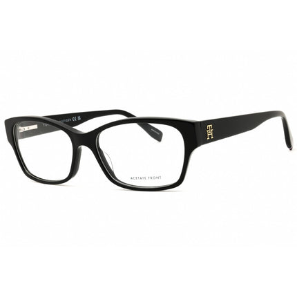Tommy Hilfiger Women's Eyeglasses - Black Plastic Rectangular Full Rim | TH 2055 807 ,