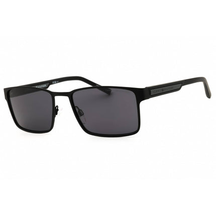 Tommy Hilfiger Men's Sunglasses - Matte Black Metal Full Rim Frame | TH 2087/S 003 ,