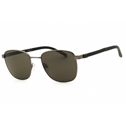 Tommy Hilfiger Men's Sunglasses - Matte Dark Ruthenium Oval Frame | TH 2138/S 0R80 70 ,