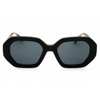 Tommy Hilfiger Women's Sunglasses - Black Plastic Oval Full Rim Frame | TH 2155/S 807 ,