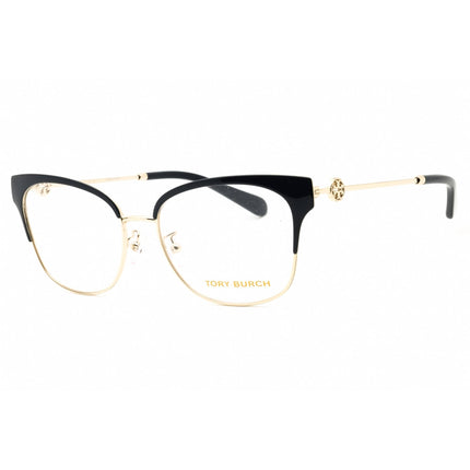 Tory Burch Women's Eyeglasses - Navy/Gold Metal Cat Eye Shape Frame | 0TY1089 3349 ,