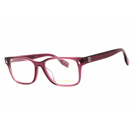 Tory Burch Women's Eyeglasses - Transparent Berry Acetate Frame | 0TY2151U 3179 ,