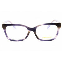 Tory Burch Women's Eyeglasses - Striated Purple Rectangular Frame | 0TY2159U 2027 ,