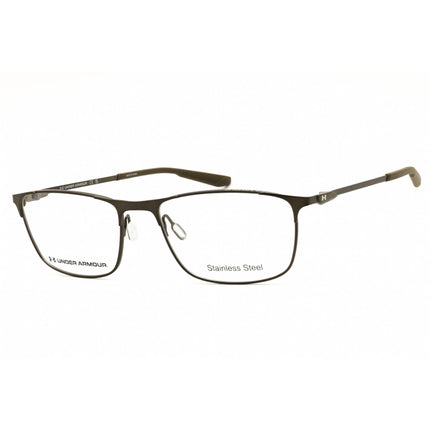Under Armour Men's Eyeglasses - Grey/Brown Metal Full Rim Frame | UA 5015/G 0S05 00 ,