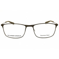 Under Armour Men's Eyeglasses - Grey/Brown Metal Full Rim Frame | UA 5015/G 0S05 00 ,
