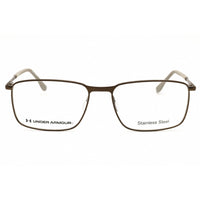 Under Armour Men's Eyeglasses - Grey/Brown Metal Rectangular Frame | UA 5071/G S05 ,