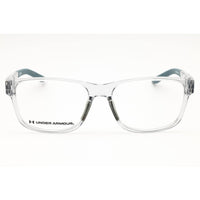 Under Armour Men's Eyeglasses - Crystal Grey Plastic Rectangular Frame | UA 5080 63M ,