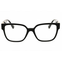 Versace Women's Eyeglasses - Black Acetate Rectangular Full Rim Frame | 0VE3329B GB1 ,