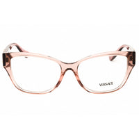 Versace Women's Eyeglasses - Transparent Pink Acetate Cat Eye Frame | 0VE3347 5435 ,