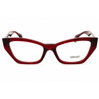 Versace Women's Eyeglasses - Bordeaux Acetate Cat Eye Full Rim Frame | 0VE3373U 5512 ,